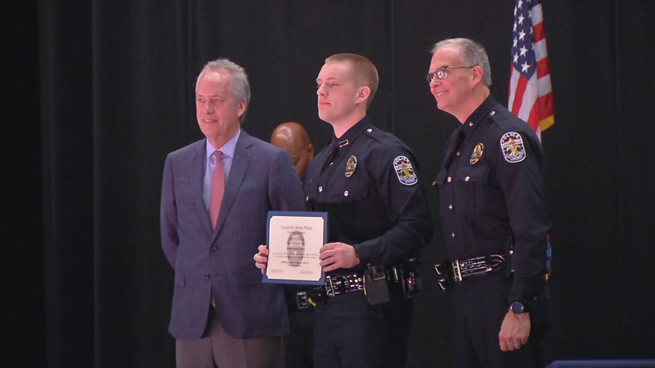 LMPD graduating class of cadets 4-19-19